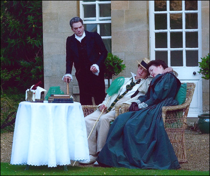 Tim Armstrong-Taylor, Kate Semmens and Andrea Brown in Stradella's Il Trespolo Tutore New Chamber Opera 2004